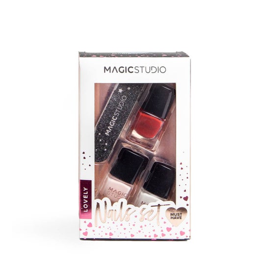 Magic Studio Colorful Nails Set Esmalte + Lima de Unhas