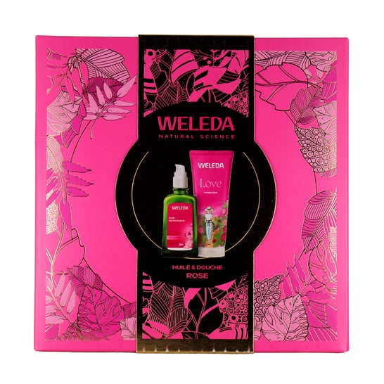Weleda Coffret Corpo Óleo & Duche Rosa