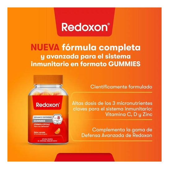 Redoxon Advance Defensas 60 Gummies Redoxon Advance Defensas 60 Gummies