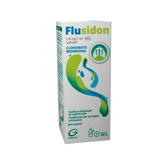 Generis Flusidon Bromexina 1.6mg/ml Xarope 200ml