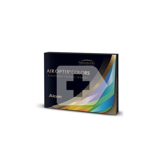 Air Optix® Cores âmbar intenso 2pcs