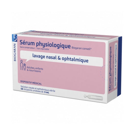 Biogaran Physio Serum 0.9% Dose 5ml40