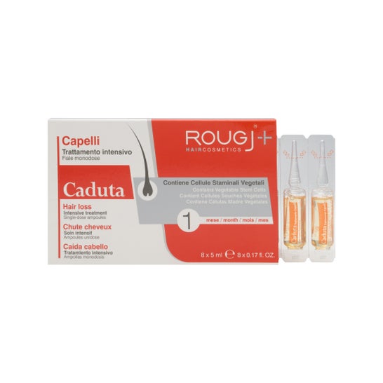 Tratamento de cabelo intensivo Rougj 8amp