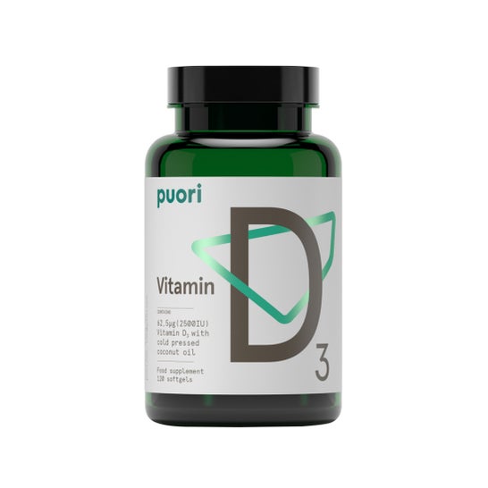 Puori Vitamina D 120Cápulas