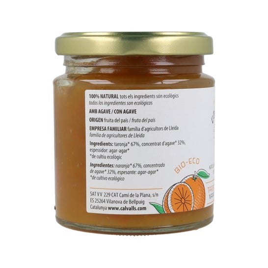 Chamada Valls Organic Bitter Orange Jam Gluten Free 240 g