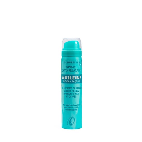 Akileïne Spray Cryo Relaxante Pernas Leves 75ml