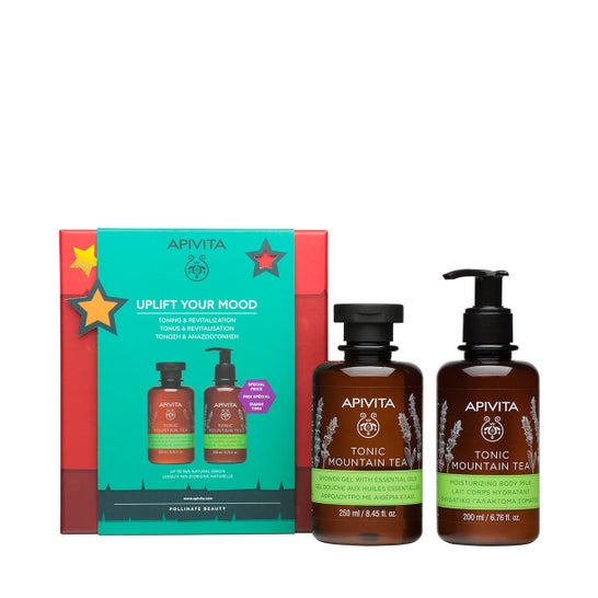 Apivita Pack Navidad Uplift Your Mood Mountain Tea 2uds