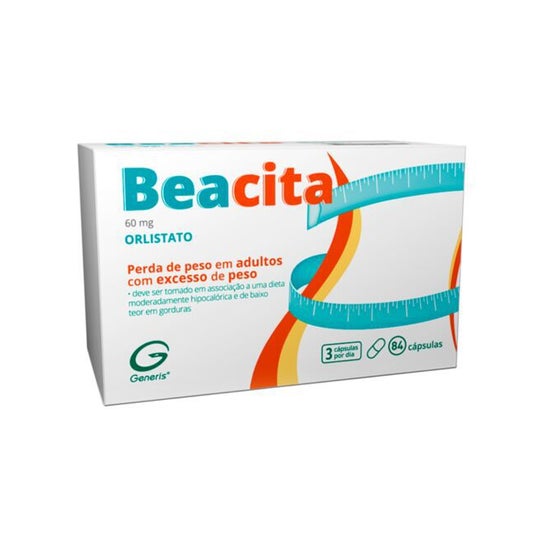 Beacita Orlistato 60mg 84caps Beacita Orlistato 60mg 84caps