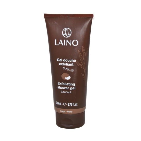 Gel de Banho Esfoliante Laino Coco 200ml