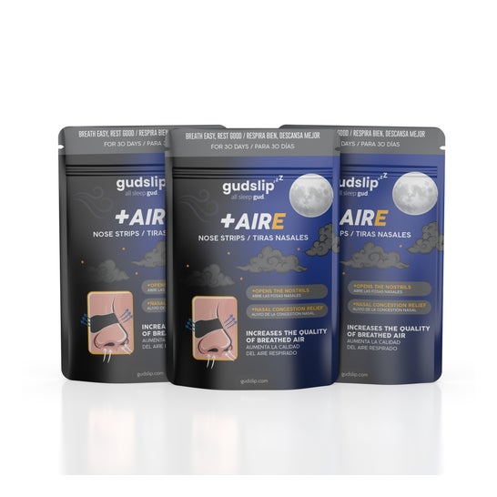Gudslip Gudsport +Aire Tiras Nasais 30 Unidades