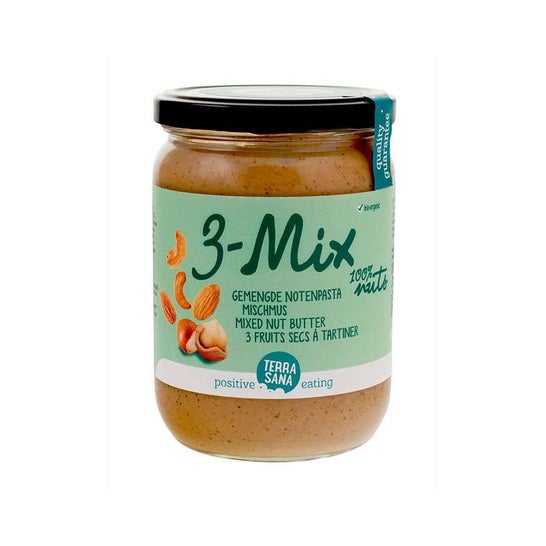 Terrasana 3-Mix Crema Frutos Secos Sin Cacahuete Bio 500g