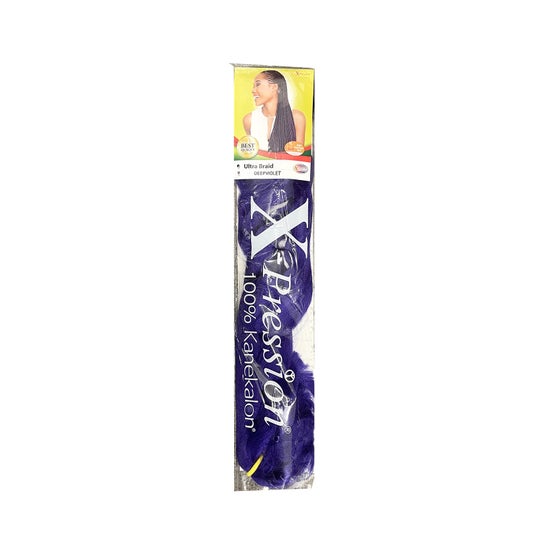 X-Pression Extensiones Cabello Sintético Deep Violet 1ud