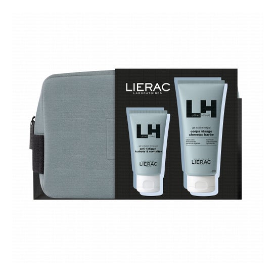 Lierac Kit Homem Gel Hidratante Energizante + Gel de Banho