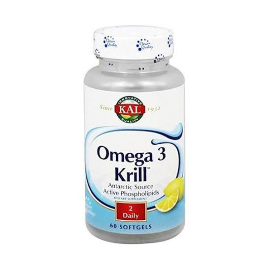Solaray Omega 3 Krill 60 cápsulas
