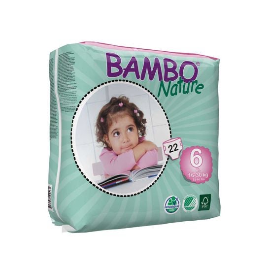 Abena Infantil Bambo Nature XL T6 22 peças