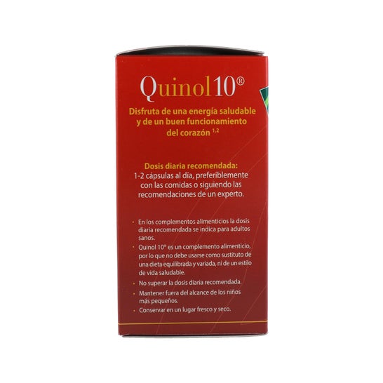100% Natural Quinol 10 Ubiquinol 50mgx50caps