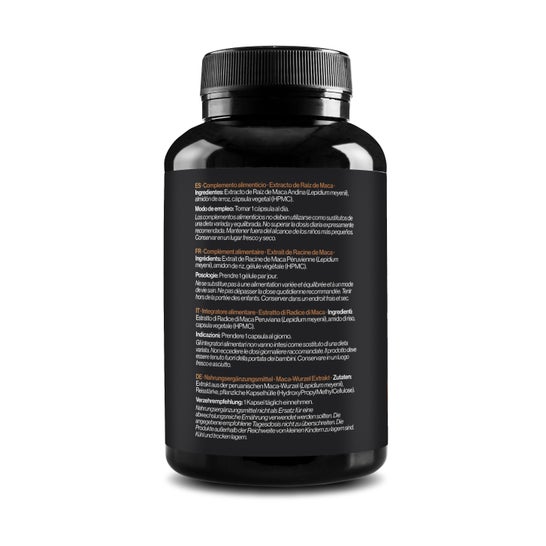 Zenement Extracto Raíz de Maca 4000mg 120vcaps