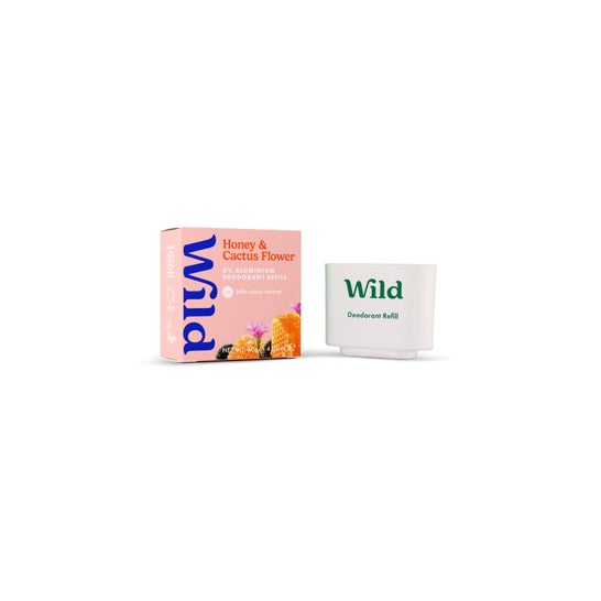 Wild Desodorizante Natural Recarga Mel Flor de Cacto 40 gr