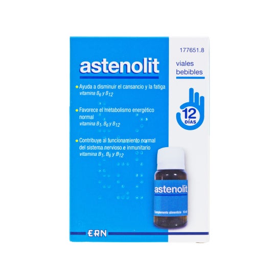 Astenolit 12 ampolas