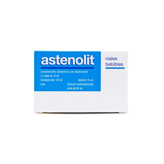 Astenolit 12 ampolas