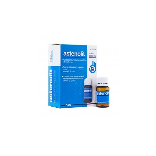 Astenolit 12 ampolas