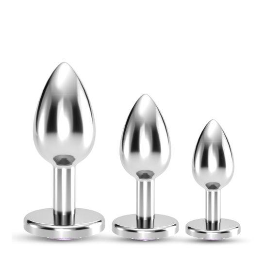 Crushious Set Bijou Anal Wet Train Trio Rosa