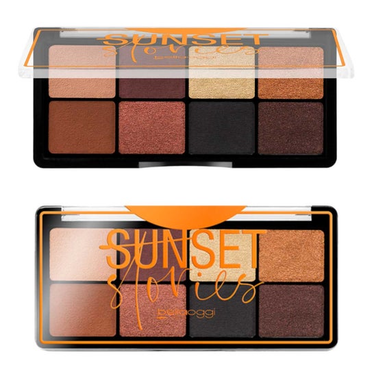 BellaOggi Sunset Stories Paleta Deep Nude 9.5g