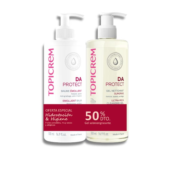 Topicrem Pack Baume + Gel Aceite 500ml