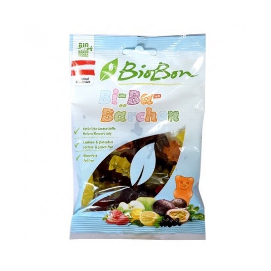 Biobon Golosinas Ositos Sabor Frutas Sin Gluten 100g