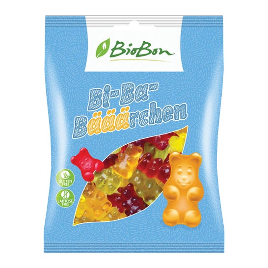 Biobon Golosinas Ositos Sabor Frutas Sin Gluten 100g
