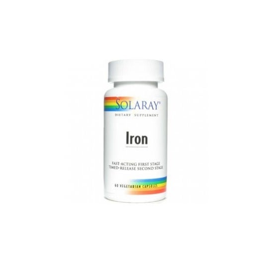 Ferro Solaray 25mg 60cáps