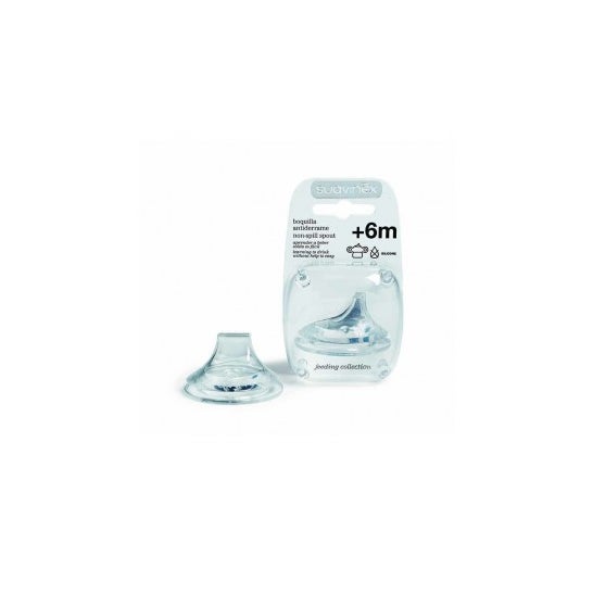 Bocal anti-derrame de silicone Suavinex ™ + 6 M 1ud