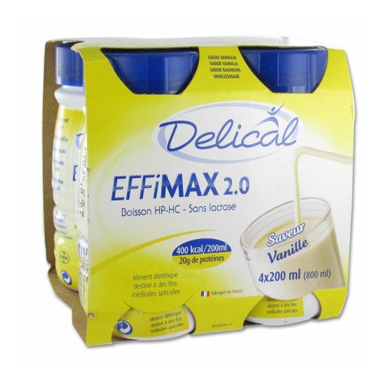 Picot Delical Effimax Boiss Ss Fib Nutrim Vanille 4 PICOT,