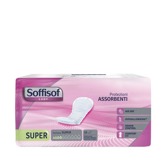 Soffisof Lady Airdry Super Protector Absorbente 15uds