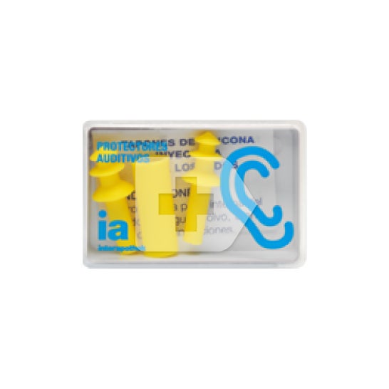 Tampões de ouvido Interapothek silicone injetado criança 2uds