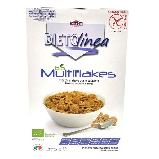 Cerealvit Dietolinea Bio Multiflakes 375g