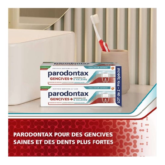 Parodontax Pasta Dental Haleine Encias Sensibles 2x75ml Parodontax Pasta Dental Haleine Encias Sensibles 2x75ml