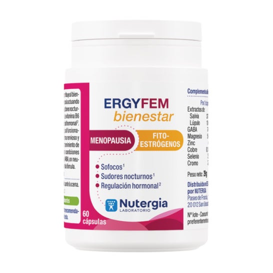 Nutergia Ergyfem Bem-Estar 60caps