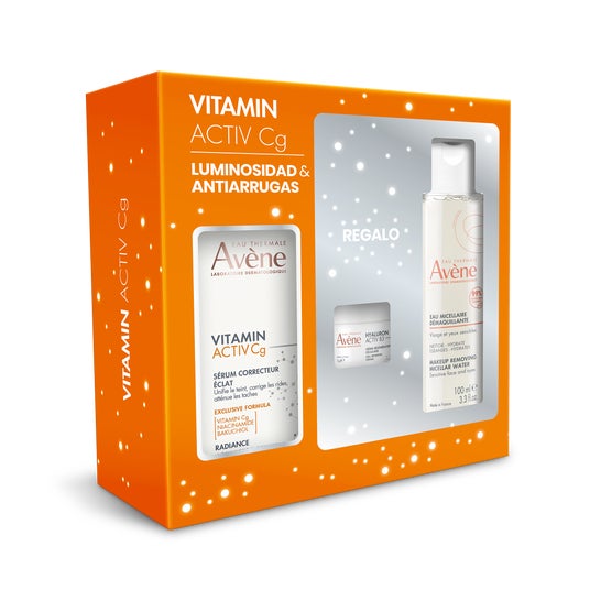 Avène Pack Vitamin Active Cg Sérum + Agua Micelar + Crema