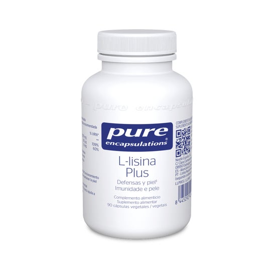Pure Encapsulations L-lisina Plus 90 cápsulas