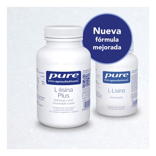 Pure Encapsulations L-lisina Plus 90 cápsulas