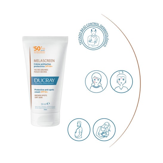Ducray Melascreen Crema Anti-Manchas SPF50+ 50ml