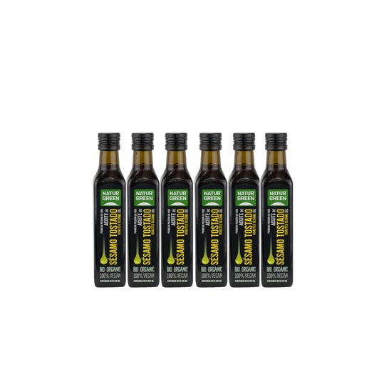 NaturGreen Pack Óleo de Sésamo Torrado Eco 6x250ml