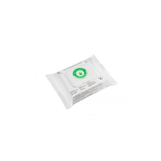 Removedor de maquiagem de aloe vera Interapothek toalhetes 24uds