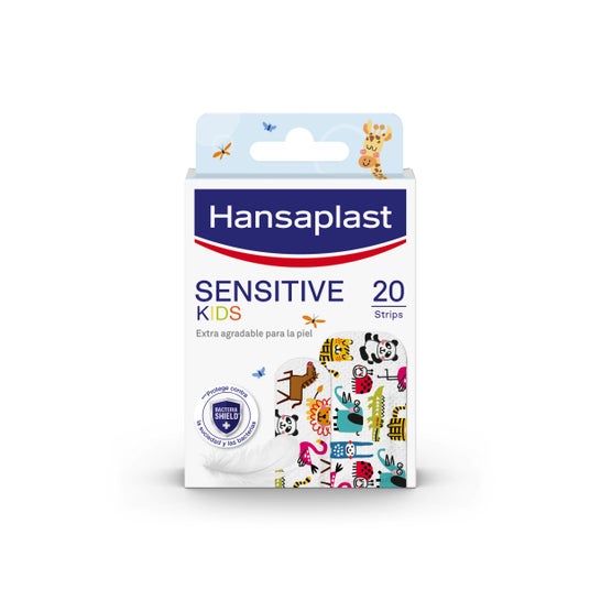 Hansaplast Sensitive Kids Animals Tiritas 20uds