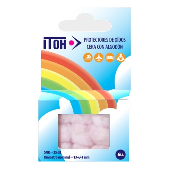 Itoh Tapones de Cera 6uds