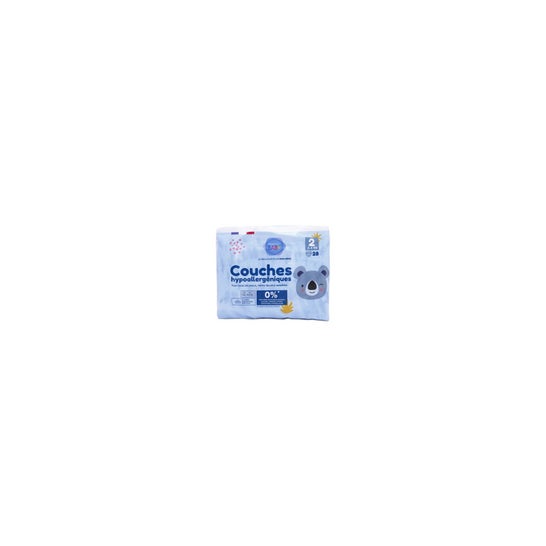 Pharma Baby Fraldas Tamanho 2 3-6Kg 28 Unidades