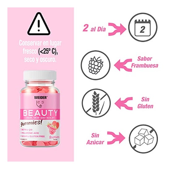 Vbeauty Weider Gummy Up Vbeauty 40 peças Vbeauty Weider Gummy Up Vbeauty 40 peças