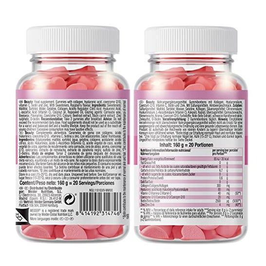 Vbeauty Weider Gummy Up Vbeauty 40 peças Vbeauty Weider Gummy Up Vbeauty 40 peças