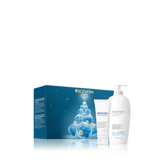 Biotherm Coffret Natal Leite Corpo 400ml + Leite Duche 75ml